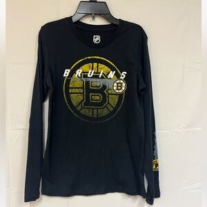 NEW NHL BRUINS KIDS LONG SLEEVE TOP SIZE:M